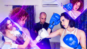 Boxing Match Elvi vs Caroline